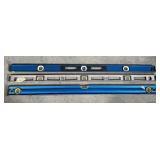 Lot: 3- 4' Empire Magnetic levels