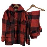 Vintage Wool Johnsons Jacket and pants- Jacket