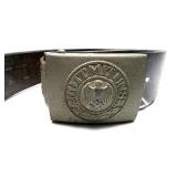 WWII German belt with belt buckle