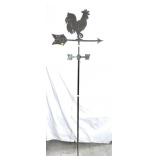 Vintage Copper Rooster Weathervane