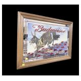Budweiser Salutes the U.S. Army Framed Mirror,