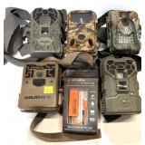 Lot: assorted trail cams, Muddy, Stealth, trail