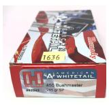 Box of .450 Bushmaster - 245 Gr. S.P. Hornady