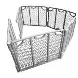 6-sided puppy training gate