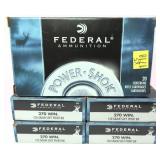 x5- Boxes of .270 Win. - 150 Gr. S.P. Federal RN