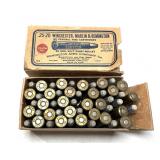 Vintage box Remington .25-20 cartridges, 50 Rds.