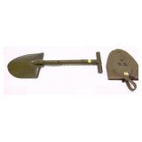 WWI U.S. Army T-handle shovel, dated 1917