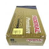 Box .40 S&W - 180 Gr. Federal Hydra-Shok