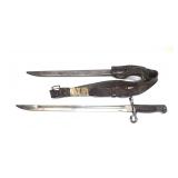 Japanese Arisaka Bayonet with Scabbard with Frog