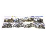 Lot, 8 bags assorted .38 Spl. brass, 450 Rds.