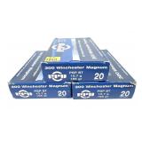 x3- Boxes of .300 WIN Magnum 165-grain PPU PSP BT