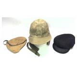 Lot: WWII U.S. Navy Deck Cap, Greek Wool