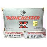 x3- Boxes of .358 Win.- 200 Gr. Silvertip