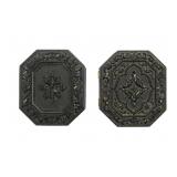 Lot, 2 Union style cases with tintypes of a man