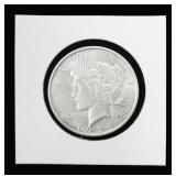 1924 Peace dollar, BU