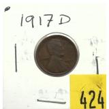 1917-D Lincoln cent