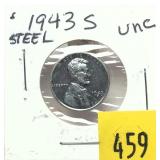 1943-S Lincoln cent