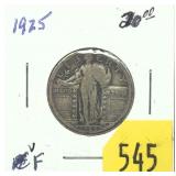 1925 Standing Liberty quarter