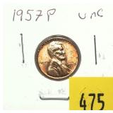 1957 Lincoln cent