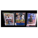 Lot, 6 signed baseball cards, see photos