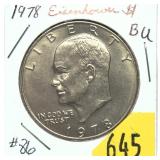 1978 Eisenhower dollar