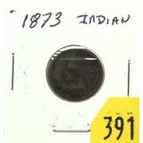 1873 Indian Head cent
