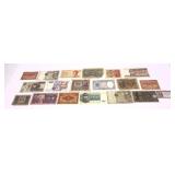 Lot; World bank notes, 19 pieces