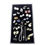 Lot, fashion jewelry, including Trifari, Monet,