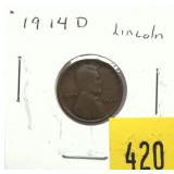 1914-D Lincoln cent