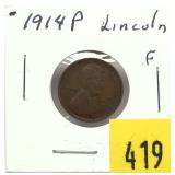 1914 Lincoln cent