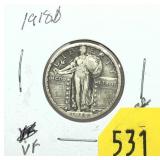 1918-D Standing Liberty quarter