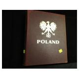 Poland Stamp Album by Minkus, 1918-1988, mint &