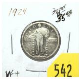1924 Standing Liberty quarter