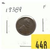 1938 Lincoln cent