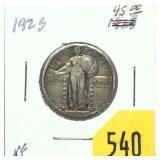 1923 Standing Liberty quarter