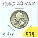 1940-S Washington quarter