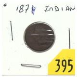 1874 Indian Head cent