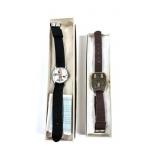 Lot, D.T.C. Swiss manual Spiro Agnew watch, runs,