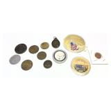Lot; Misc. Tokens, 12 pieces