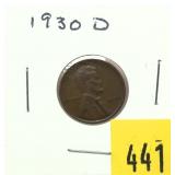 1930-D Lincoln cent