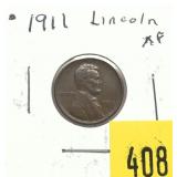 1911 Lincoln cent