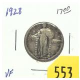 1928 Standing Liberty quarter