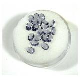 Lot, oval cut light amethysts, 20 pcs.,
