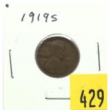 1919-S Lincoln cent