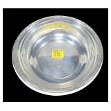 5.5' Sterling silver bowl, 1.760 T. oz.