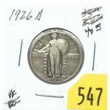 1926-D Standing Liberty quarter