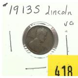 1913-S Lincoln cent