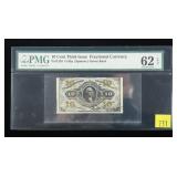 10-cent Third Issue fractional currency, slab