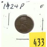 1924 Lincoln cent