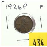 1926 Lincoln cent